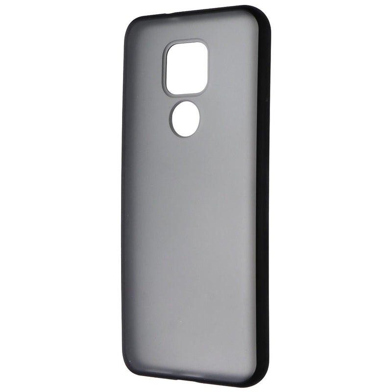Verizon Slim Sustainable Case for Motorola Moto G Play 2021- Black Smoke/Clear