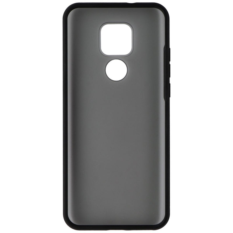 Verizon Slim Sustainable Case for Motorola Moto G Play 2021- Black Smoke/Clear