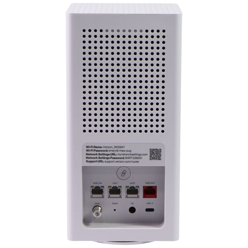 Verizon FIOS Wireless Gateway Router - Tri-Band Wi-Fi 6E - White (CR1000A)