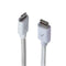 Verizon 8-Pin Lightning to USB-C (10-Foot) Braided Charging Cable - White