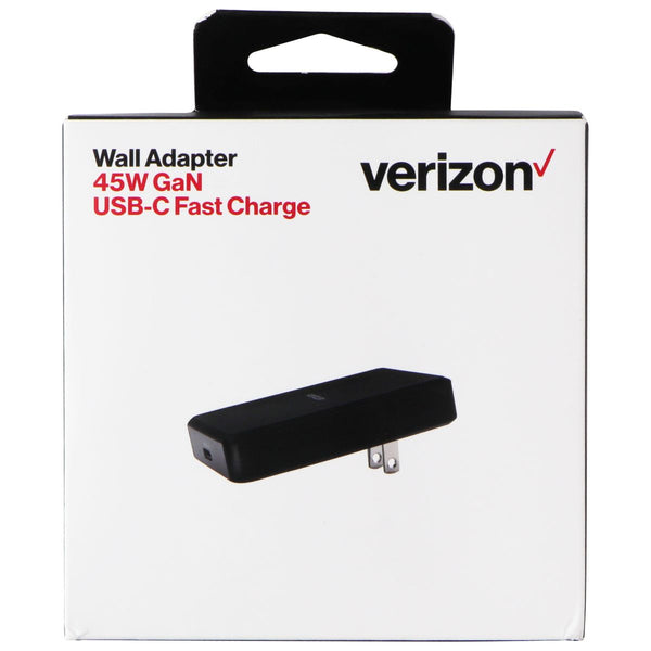 Verizon (45W) GaN USB-C Fast Charge Wall Adapter - Black