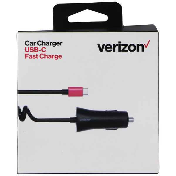 Verizon USB-C Fast Charge Car Charger - Black