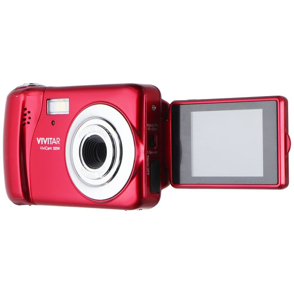 Vivitar Vivicam XX14 20.1MP Selfie Digital Camera - Red (VXX14-RED)