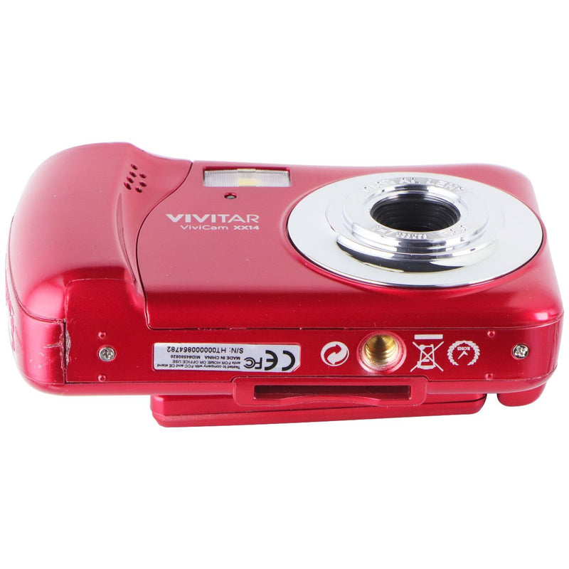 Vivitar Vivicam XX14 20.1MP Selfie Digital Camera - Red (VXX14-RED)
