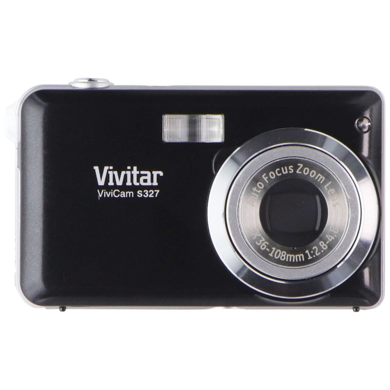 Vivitar ViviCam S327 16.1MP High Def Digital Camera - Black (VS327-V1-BLK)