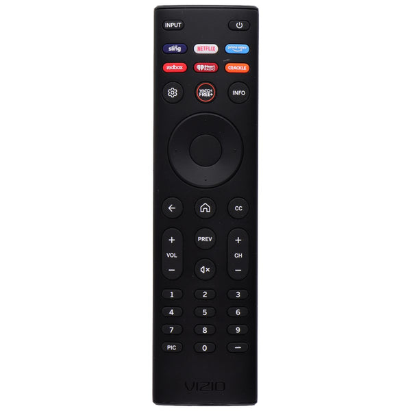 VIZIO SmartCast TV Remote with Sling/Netflix/Prime/Redbox - Black (XRT140V6)