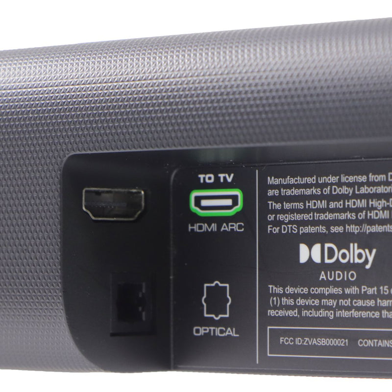 Vizio V-Series V21-H8 Soundbar - Black (Soundbar ONLY)