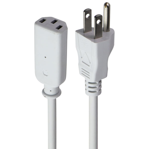 Volex Apple 7.5-in (APC13 SMI / PS204 / E62405SP) Power Supply Cord - White