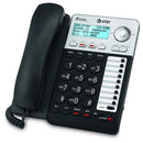 AT&T ML17929 2-line Corded Phone with Caller ID/Call Waiting - Silver/Black