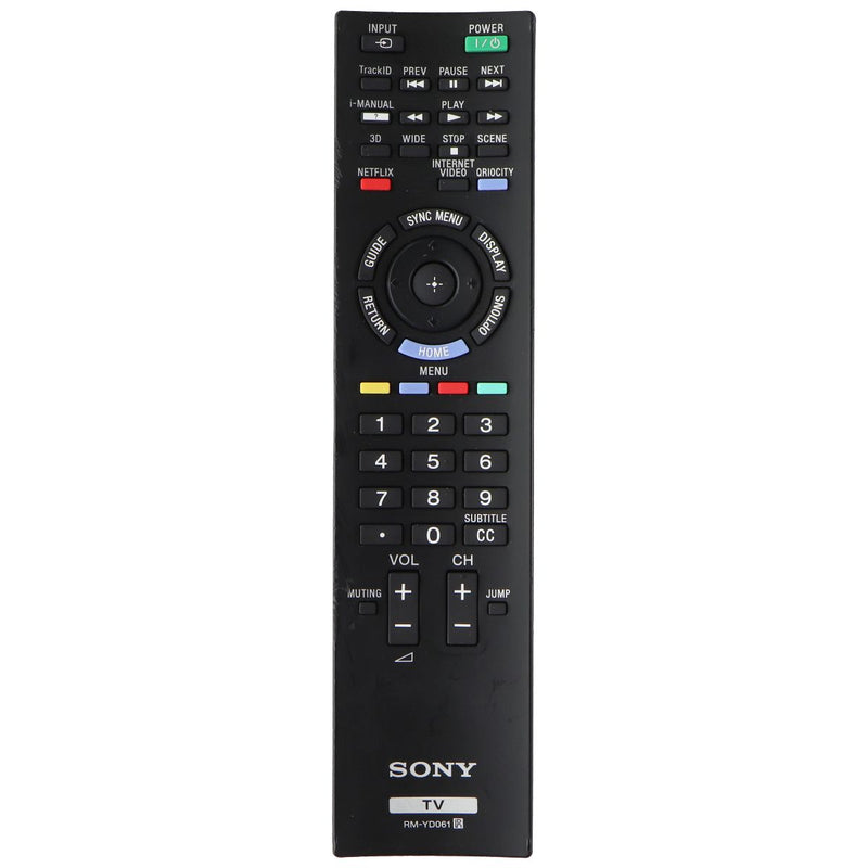 Sony OEM Remote Control (RM-YD061) for Select Sony Receivers - Black