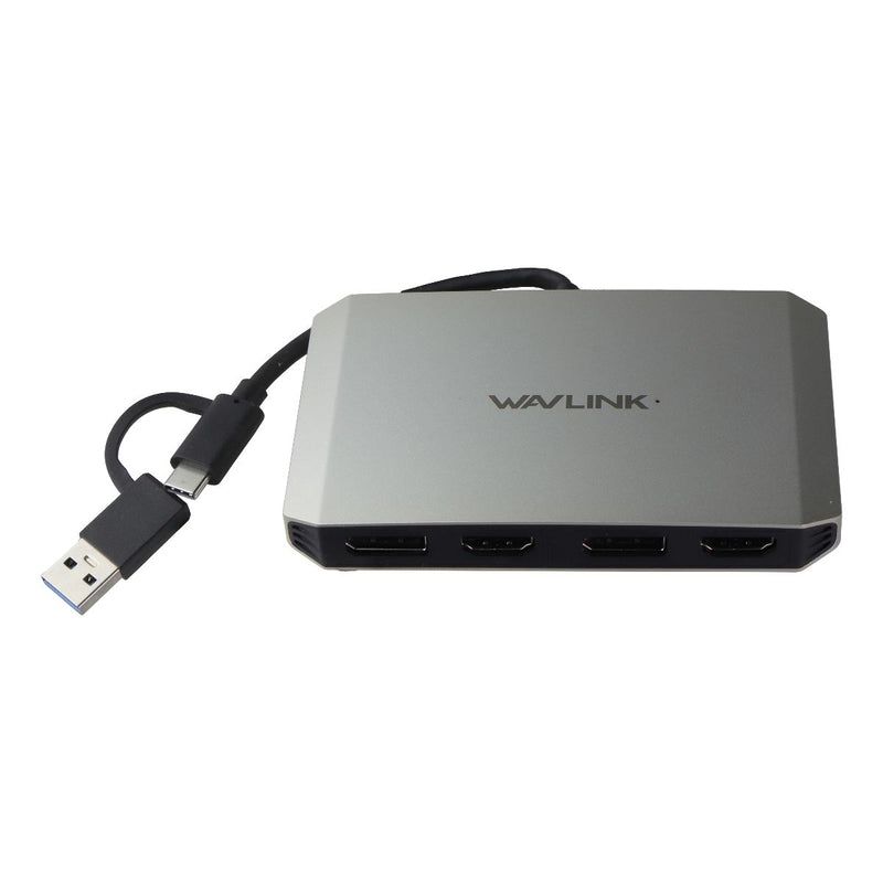 Wavlink Universal Dual Display Adapter (WL-UG69DH2) - Silver