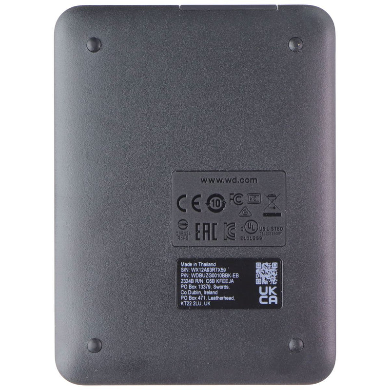 WD Elements (1TB) USB 3.0 Portable External Hard Drive (WDBUZG0010BBK-WESN)