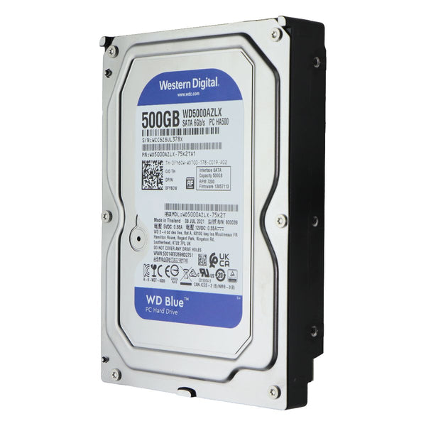 Western Digital Blue (500G) 3.5-in Internal Hard Drive HDD (WD5000AZLX-75K2TA1)