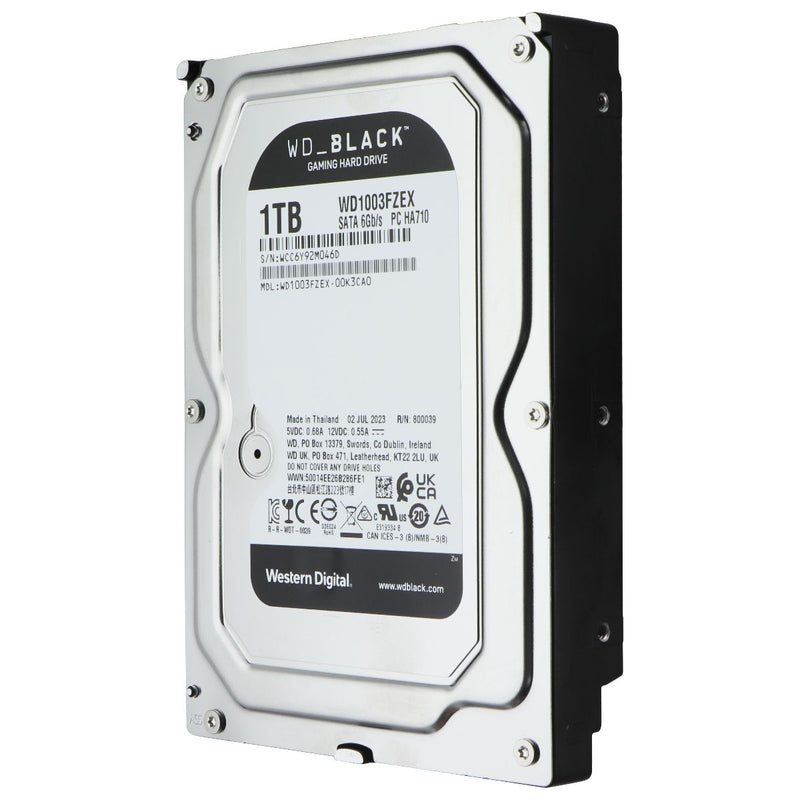 Western Digital 1TB WD Black Performance Internal Hard Drive HDD - 7200 RPM