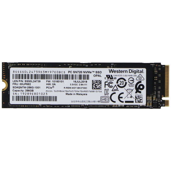 Western Digital 256GB NVME M.2 2280 Internal SSD (SDAQNTW-256G-1001)