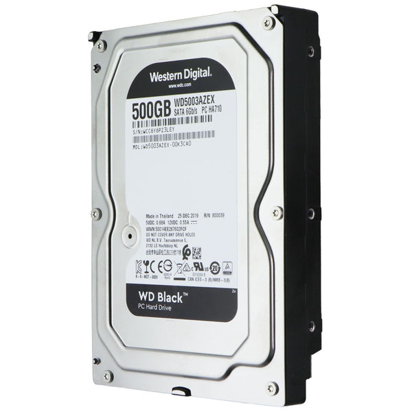 Western Digital Black WD5003AZEX 500GB Internal Hard Drive – 7200RPM SATA 6Gb/s