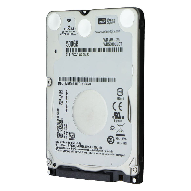 Western Digital (WD5000LUCT) 500GB SATA II Internal 2.5-inch Notebook HDD