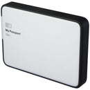 WD My Passport Slim (2TB) Portable Metal External Hard Drive USB 3.0 - Silver