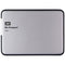 WD My Passport Slim (2TB) Portable Metal External Hard Drive USB 3.0 - Silver