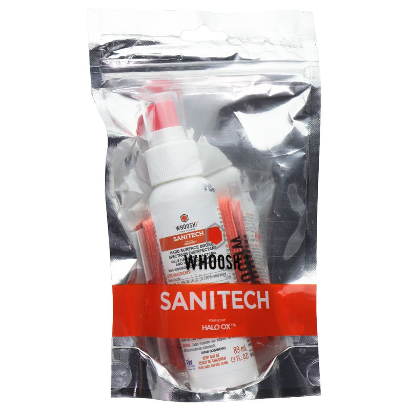 WHOOSH! Sanitech Hard Surface Cleaner with Cloth - (3 FL. OZ)