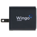 WingoCase (30W) 3-Port Adapter for USB-A/USB-C/8-Pin Cables with 5 Foot Cable