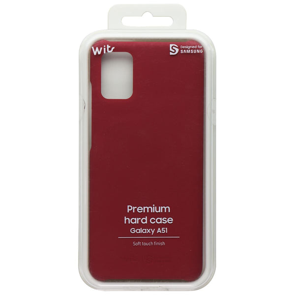 Wits Slim Premium Hard Case for Samsung Galaxy A51 (Non-5G) - Wine