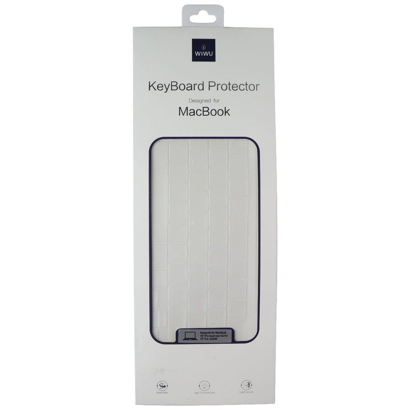 Wiwi Keyboard Protector for MacBook Pro 16in Touch Bar A2141 / 13 Pro (A2289)