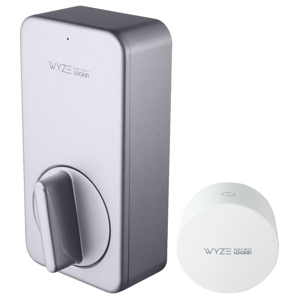 Wyze Bluetooth and WiFi Enabled Smart Door Lock and Gateway - White (WLCKG1)