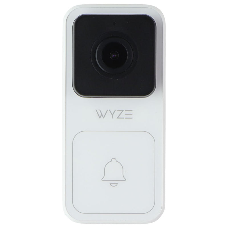 WYZE Wired 1080p FHD Video Doorbell without Chime (WVDB1) - White