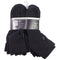 Xersion Quick-Dri Cotton Men's Quarter Socks - Black - Size (6-12) 10 Pair