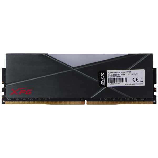 XPG (8GB) DDR4 3200MHz 8Gx8 Desktop RAM RGB Memory (XPGAX4U32008G16A-DT50)