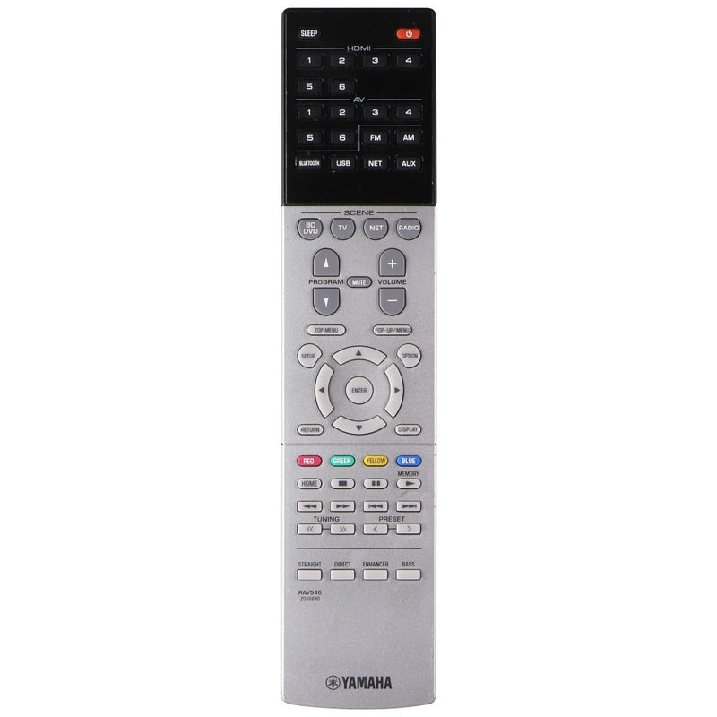 Yamaha OEM Remote Control RAV546 ZQ56680 - Silver / Black