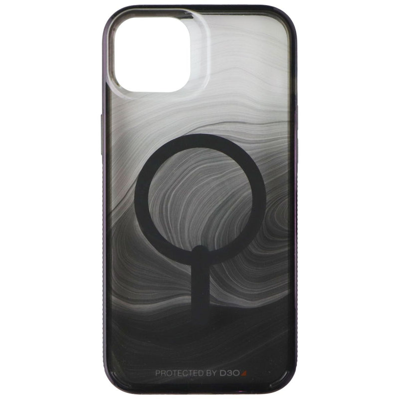 ZAGG Milan Snap for MagSafe for Apple iPhone 14 Plus - Black Swirl