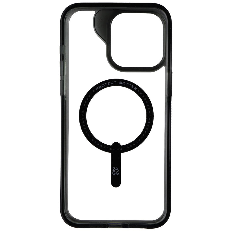ZAGG Santa Cruz Snap Series Case for Apple iPhone 15 Pro Max - Clear/Black
