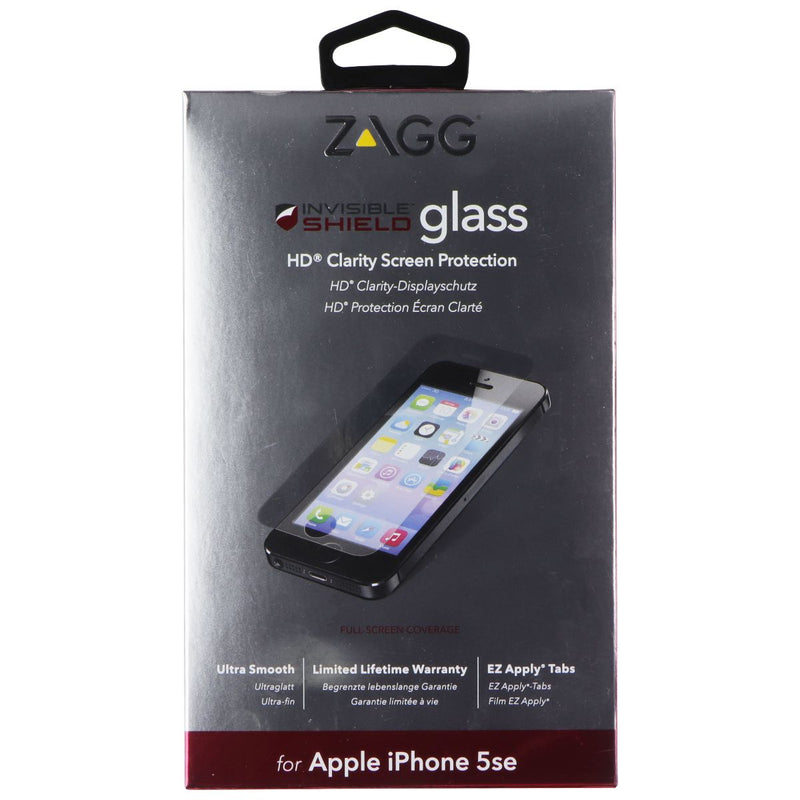 ZAGG Invisible Shield Glass Screen Protector for Apple iPhone 5se