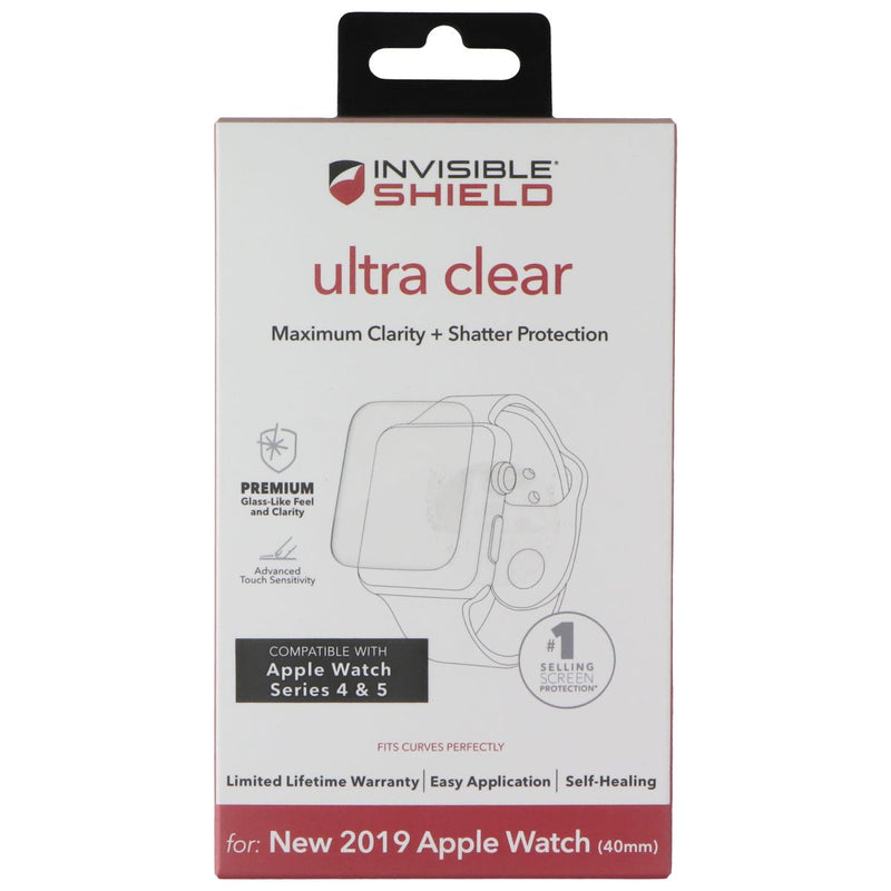 ZAGG Invisible Shield Ultra Clear Protector for Apple Watch Series 4/5 (40 mm)