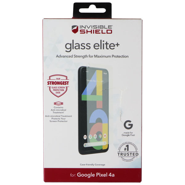 ZAGG InvisibleShield (Glass Elite+) Screen Protector for Pixel 4a - Clear