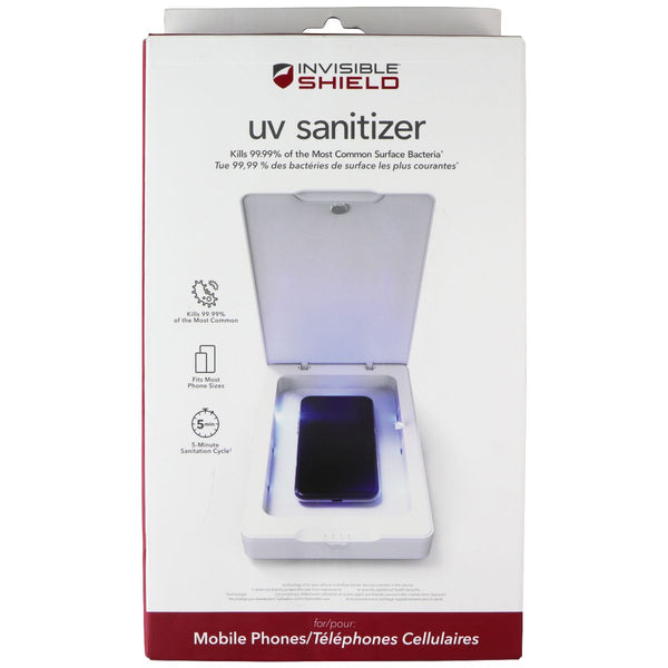 ZAGG Invisible Shield UV Sanitizer for Smartphones - White