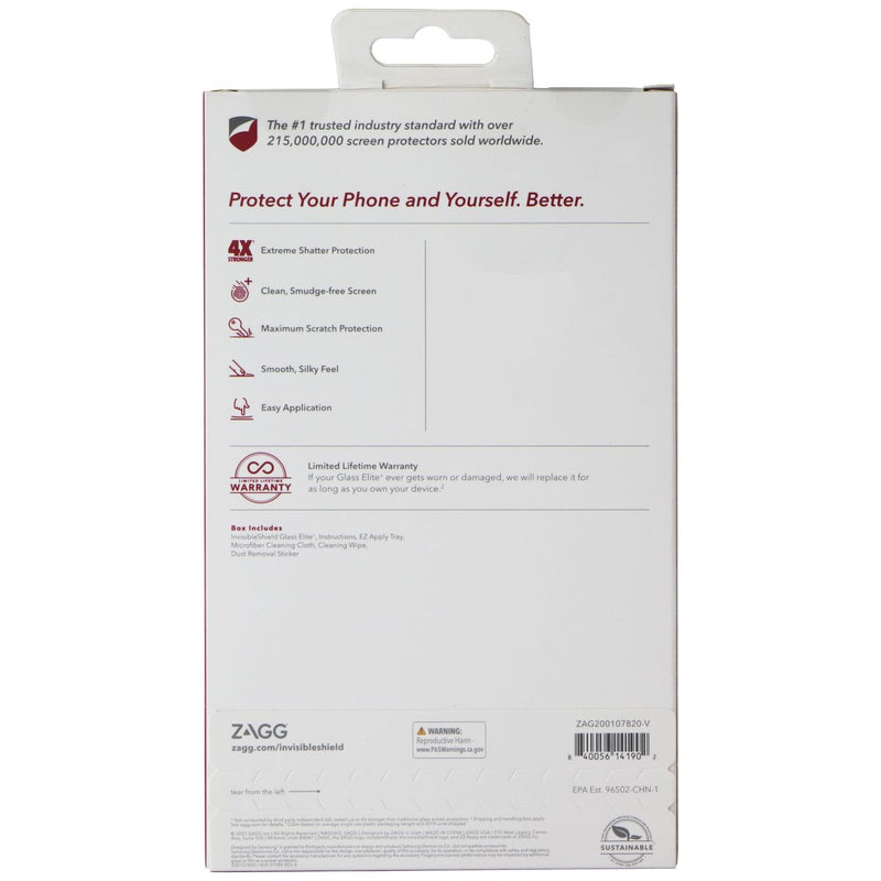 ZAGG InvisibleShield (Glass Elite+) Screen Protector for Samsung Galaxy A12