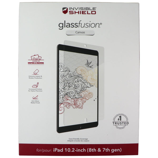 ZAGG InvisibleShield GlassFusion+ Canvas Protector for iPad 10.2in (8th/7th Gen)