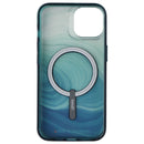 ZAGG Gear4 Milan Snap Case for MagSafe for iPhone 14/13 - Green Swirl