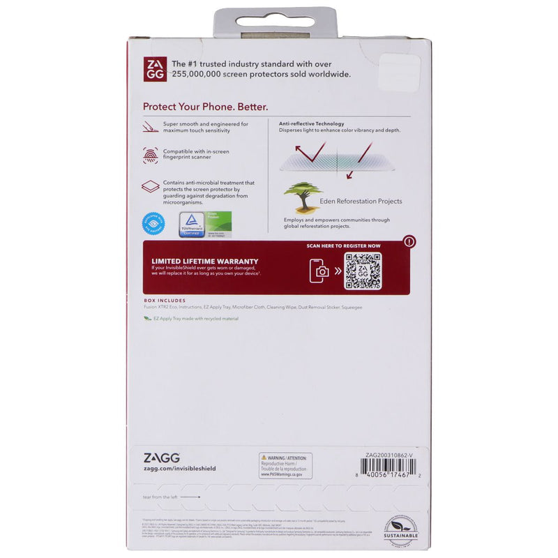 ZAGG Invisible Shield Fusion XTR2 Eco Screen Protector for Samsung Galaxy S23+