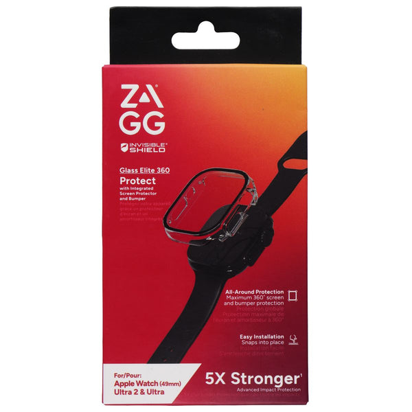 ZAGG Glass Elite 360 - Protective Cover for Apple Watch (49mm) Ultra 2 & Ultra