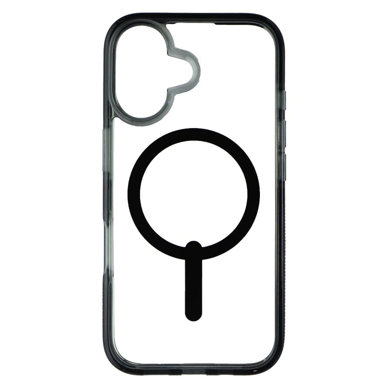 ZAGG Santa Cruz Snap Case for MagSafe for Apple iPhone 16 - Clear / Black