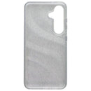 ZAGG Milan Series Case for Samsung Galaxy S25 - Glitter Swirl Silver