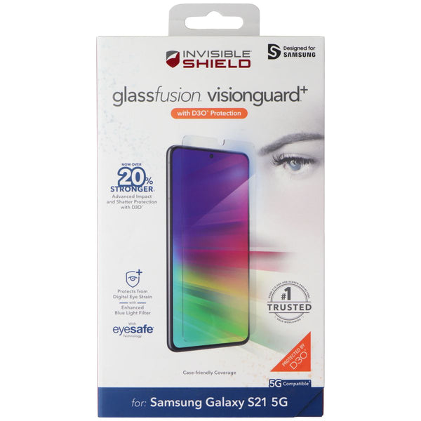 ZAGG InvisibleShield (GlassFusion VisionGuard+) Screen for Galaxy S21 5G - Clear