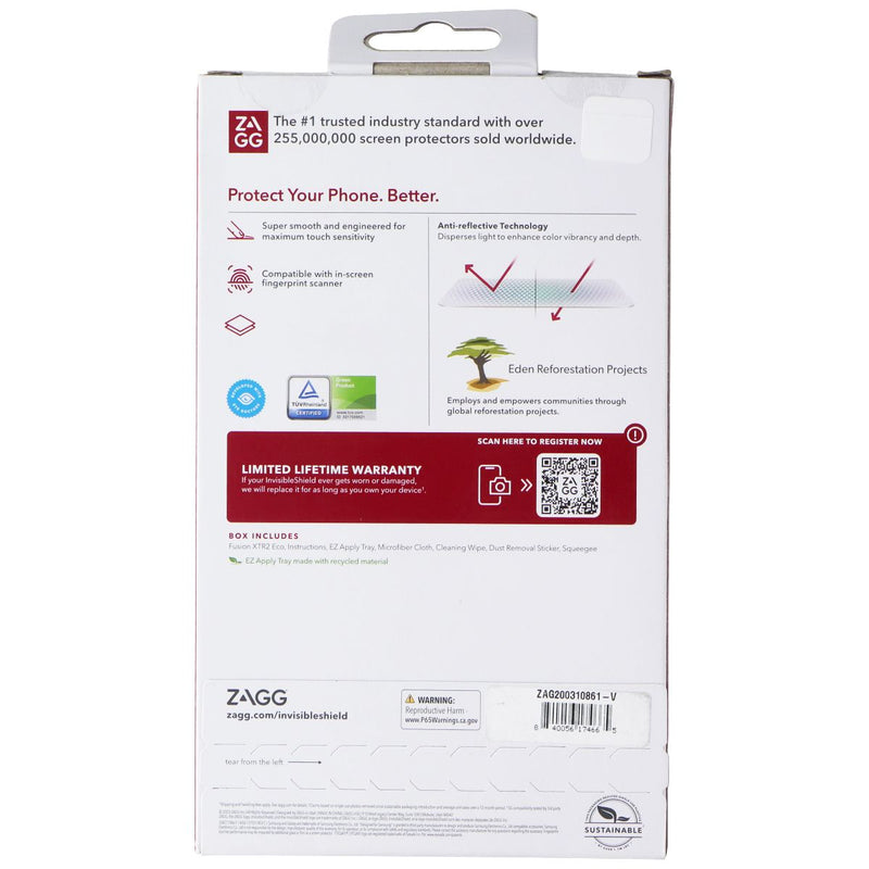ZAGG InvisibleShield Fusion XTR2 Eco Screen Protector for Samsung Galaxy S23