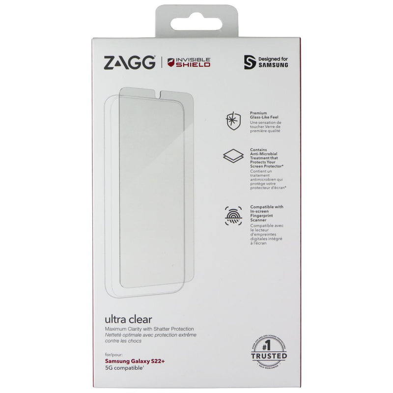 ZAGG Invisible Shield Ultra Clear Screen Protector for Samsung Galaxy S22+