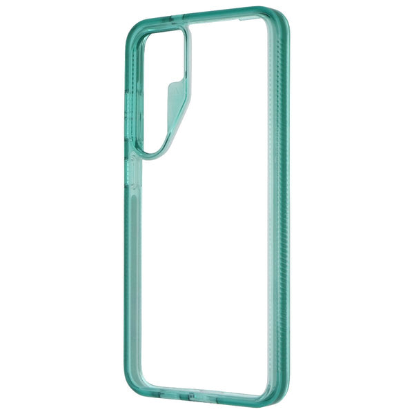 ZAGG Santa Cruz Case for Samsung Galaxy S24+ (Plus) - Clear/Aquamarine Blue