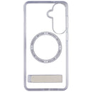 ZAGG Crystal Palace Snap Case with Kickstand for Samsung Galaxy S26 Plus - Clear